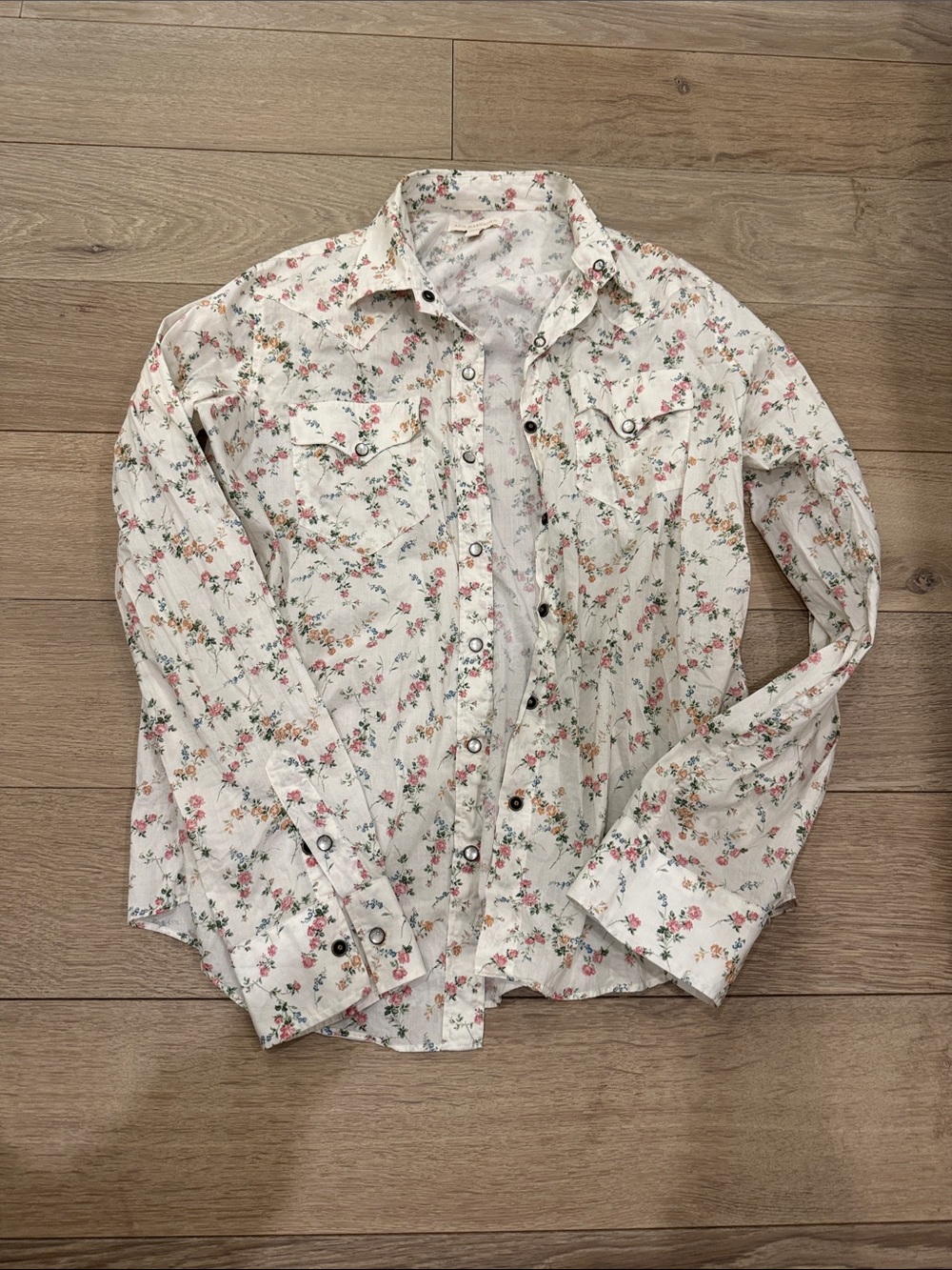Ann Mashburn floral button down